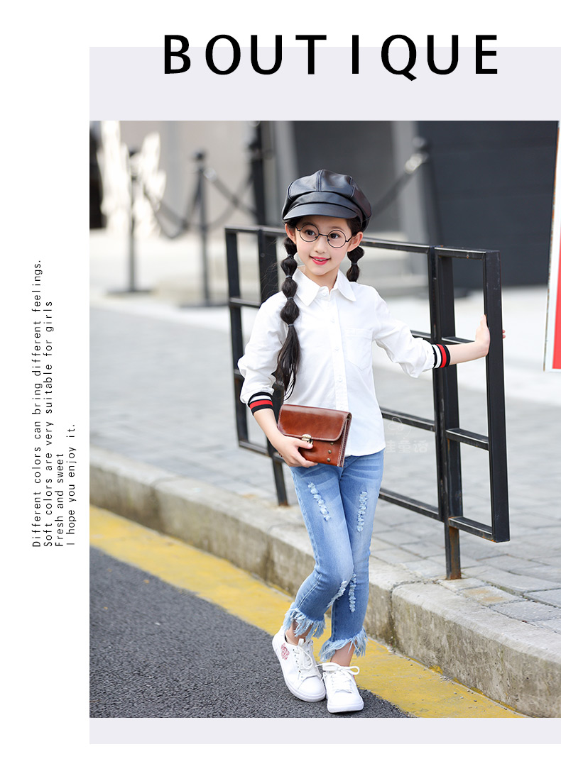 Chemise fille à manche longue - Ref 2086145 Image 73