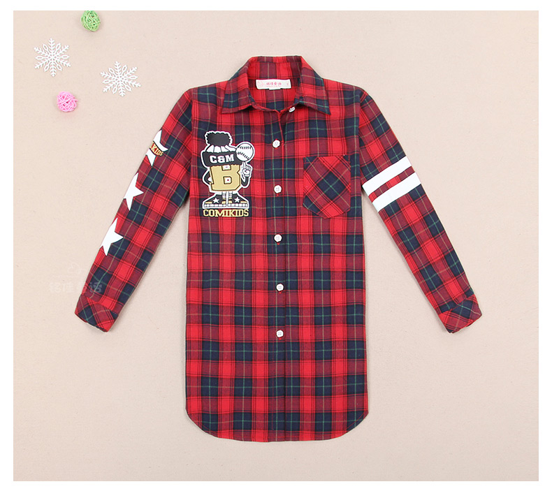 Chemise fille à manche longue - Ref 2084455 Image 79