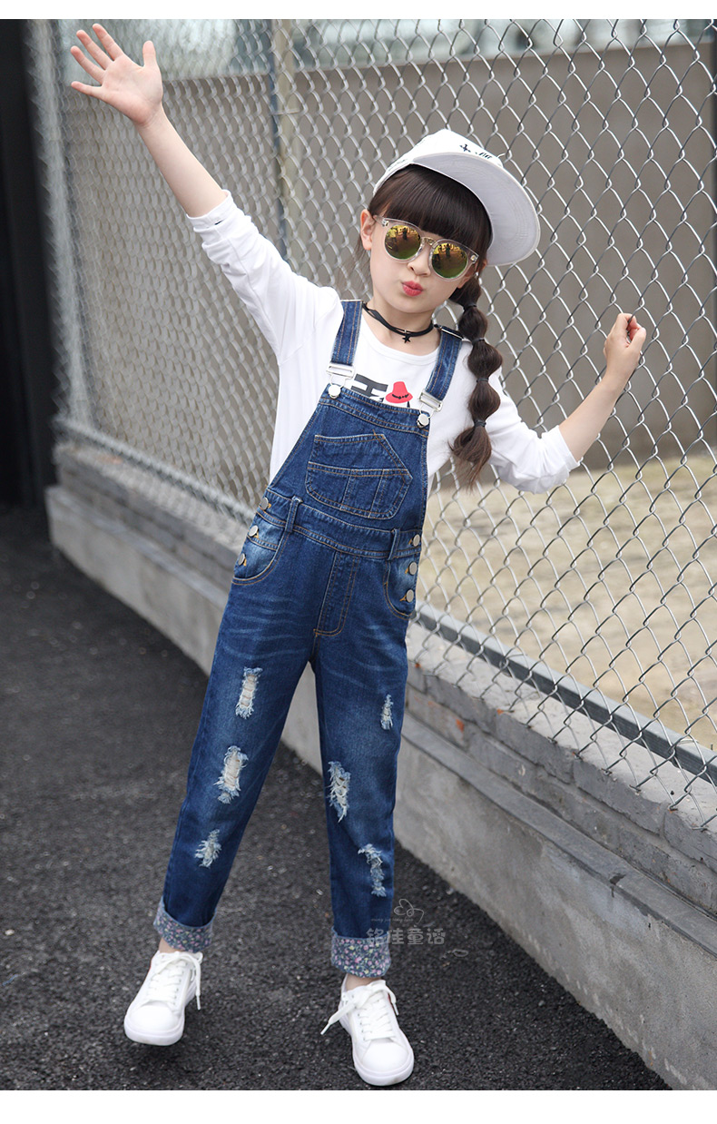 Pantalon fille 6363KZ226 en toile - Ref 2064769 Image 29