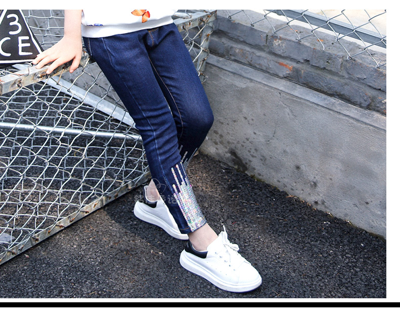 Pantalon fille 6301KZ007 en toile - Ref 2064783 Image 47