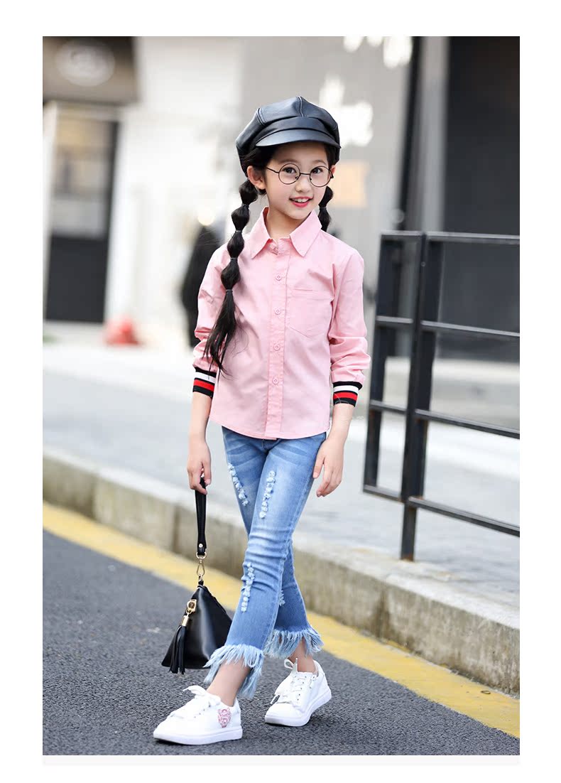 Chemise fille à manche longue - Ref 2086145 Image 60