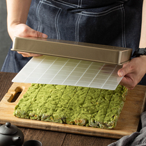 Meidi 28*28 nougat baking disc nougat snowflake crisp double-sided non-stick baking mold oven for household