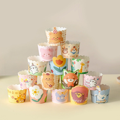 Поднос для кексов, одноразовый, пищевой, большой, McFun, лошадь, печь для выпечки на день рождения, аэрофритюрница, специальная