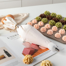 Cloth pasting bag household cake decorating cloth bag reuse making cookies baby food supplement Special