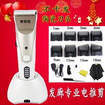 Taiwan Baodong brand electric clipper hair clipper rechargeable Fader professional hair salon Lithium electric ceramic cutter head Wireless