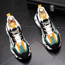 European Station Mens Shoes Spring Tide Male Daddy Shoes Ins 100 Lapped Thick Bottom Heightening Sports Casual Shoes Shoes Man Tide Shoes