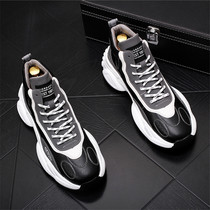 European Station Mens Shoes Old Daddy Shoes Mens Fashion Trends 100 Hitch Edition Thick Bottom Heightening Sports Casual Shoes Tide Men High Gang