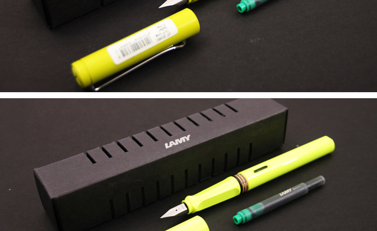 Ручка перьевая lamy/凌美｜safari 狩猎者系列 德国进口钢笔 苹果绿限量 现货