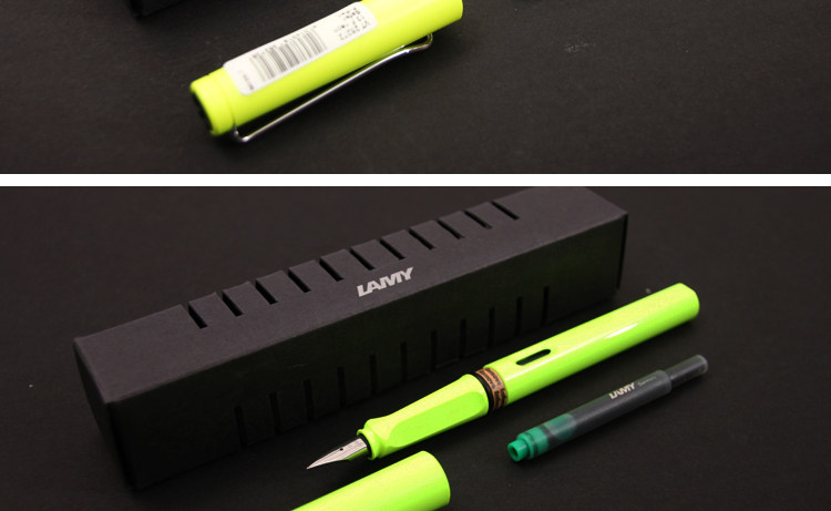Ручка перьевая lamy/凌美｜safari 狩猎者系列 德国进口钢笔 苹果绿限量 现货
