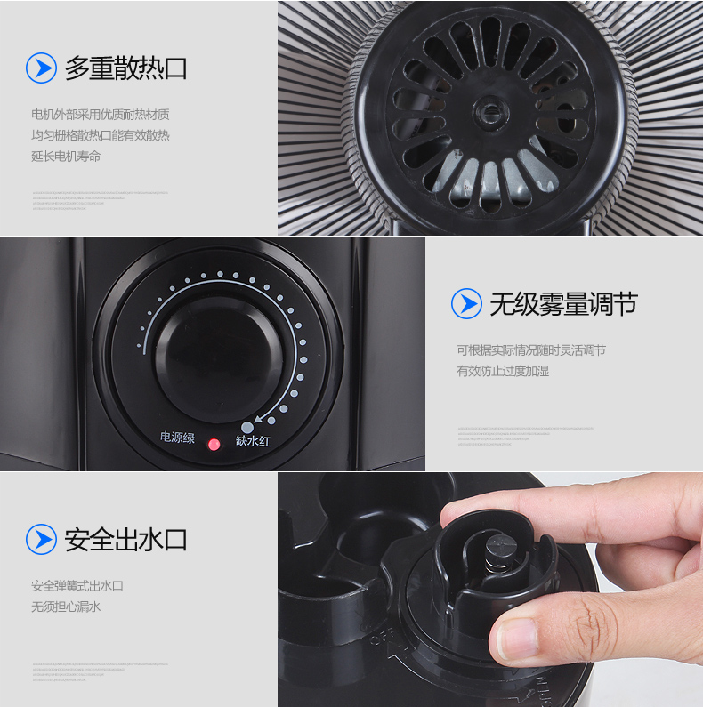 quạt phun sương mini Quạt điện lạnh với máy phun sương làm lạnh không khí lạnh Máy làm mát không khí làm mát phun nước ba trong một Quạt điều hòa nhanh hoạt động nhanh - Quạt điện quạt tích điện mini cầm tay