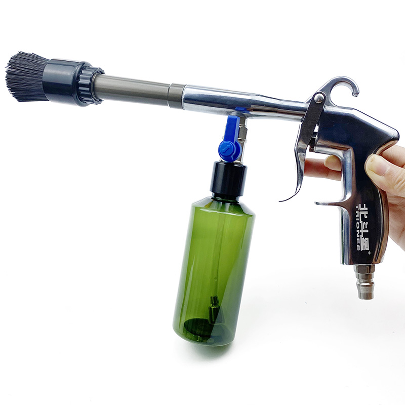 Car Tornado Interior Cleaning Gun Air Outlet Clean Slit Seat Coated Ceiling Gun Multifunction Durable Type