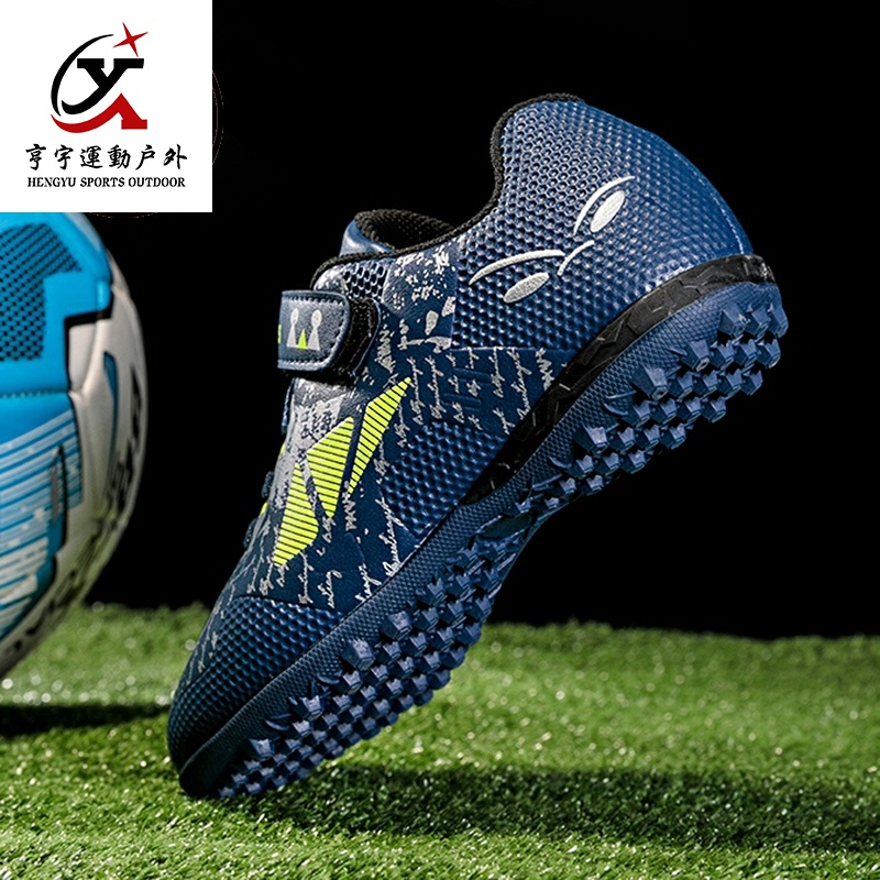 2022 New Men's CUHK Scout Foal Soccer Shoe Student Competition Training TF Broken Nails Kid anti-slip and breathable summer