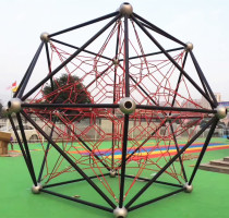 Customized childrens large climbing net drill cage arch cage kindergarten outdoor development training climbing frame combination crawling rope net