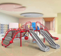 Outdoor large-scale crawl combination kindergarten drill net cage childrens physical fitness expansion climbing frame unpowered amusement equipment