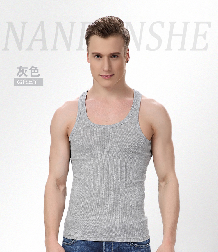 Áo ngủ nam mùa hè nam vest mỏng kiểu cotton cơ sở áo trắng hai cotton thanh niên trung niên thoáng khí áo 3 lỗ nam