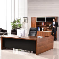 Office furniture zong cai zhuo fashion Taipan table simple executive desk modern high-end office desk jing li zhuo 2 0 meter atmospheric