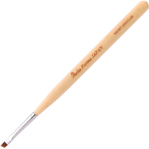 Bella Forma JAPAN Nail Art Brush Slant SHORT ANGULAR