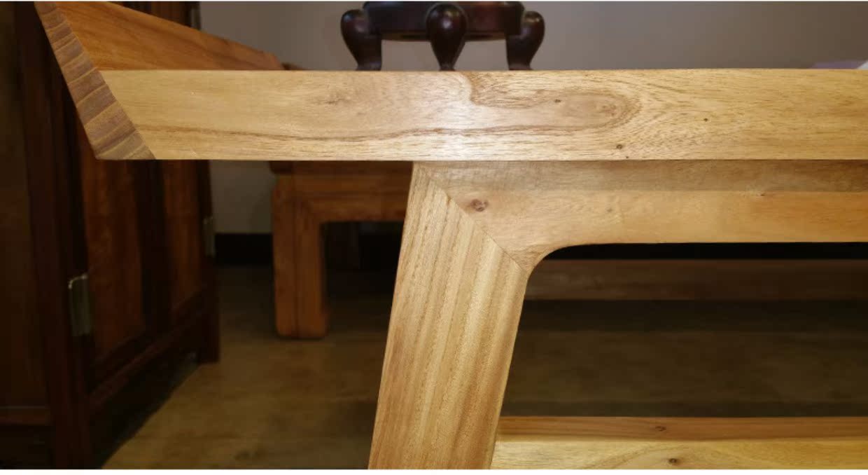 Mới Trung Quốc cũ dải quan tài trường hợp gỗ rắn trường hợp ngắn một số bàn cổ đơn giản hiên hiện đại cho bàn đồ nội thất Zen - Bàn / Bàn bàn ăn gỗ tự nhiên