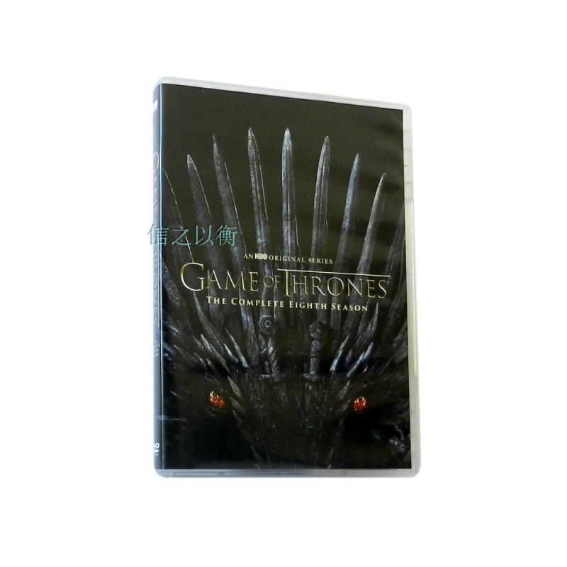 Right's Game Ice & Fire Song Season 8 Full Version Uncut High-definition DVD Disc Power Play