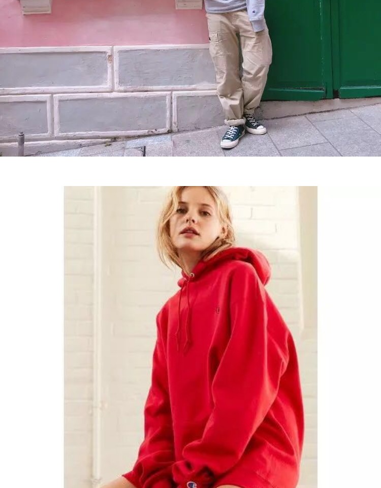 Áo hoodie thêu áo len trùm đầu cộng với áo hoodie nhung nam và nữ eminem đôi tiêu chuẩn đích thực phiên bản Mỹ áo khoác hoodie nam