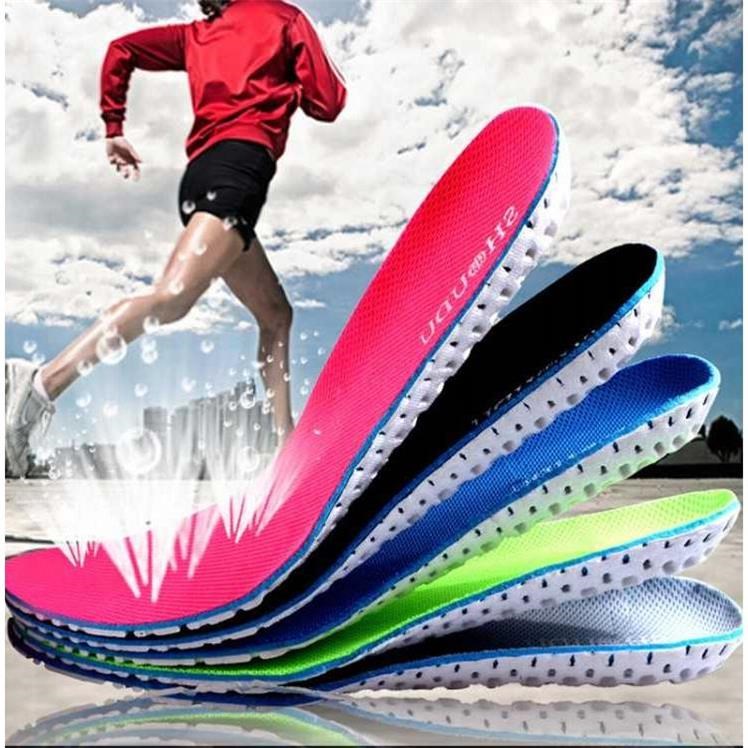 Spring Summer Thickened Shock Absorbing and breathable insole Male Sweat And Deodorant Insole Female Shoes Deodorant Military Training Run