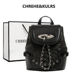 CHREHE&KULRS Розовая водонепроницаемая небольшая сумка, крокодиловый принт