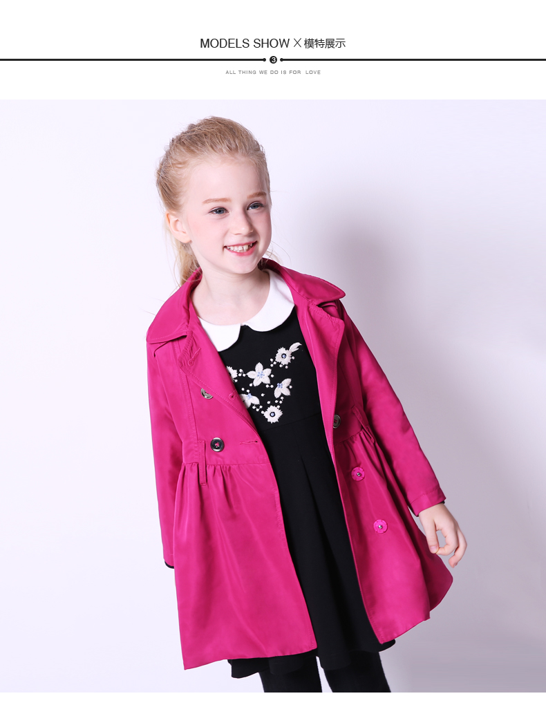 Manteau pour fille MIQIDIDA - Ref 2162969 Image 15