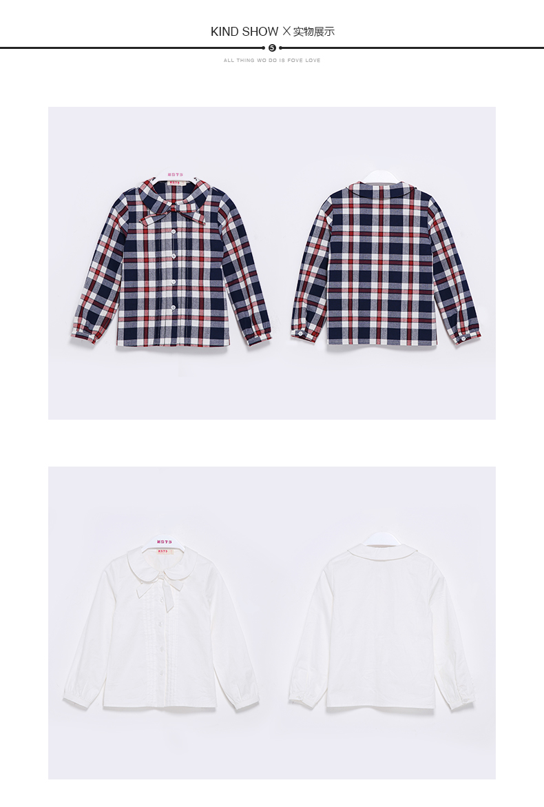 Chemise fille MIQIDIDA à manche longue - Ref 2085441 Image 24