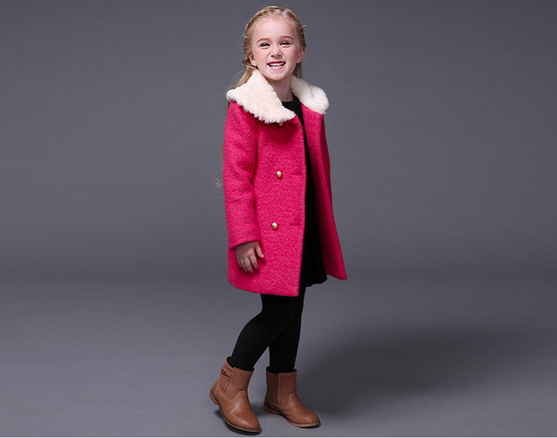 Manteau pour fille MIQIDIDA en mélange - Ref 2162254 Image 72