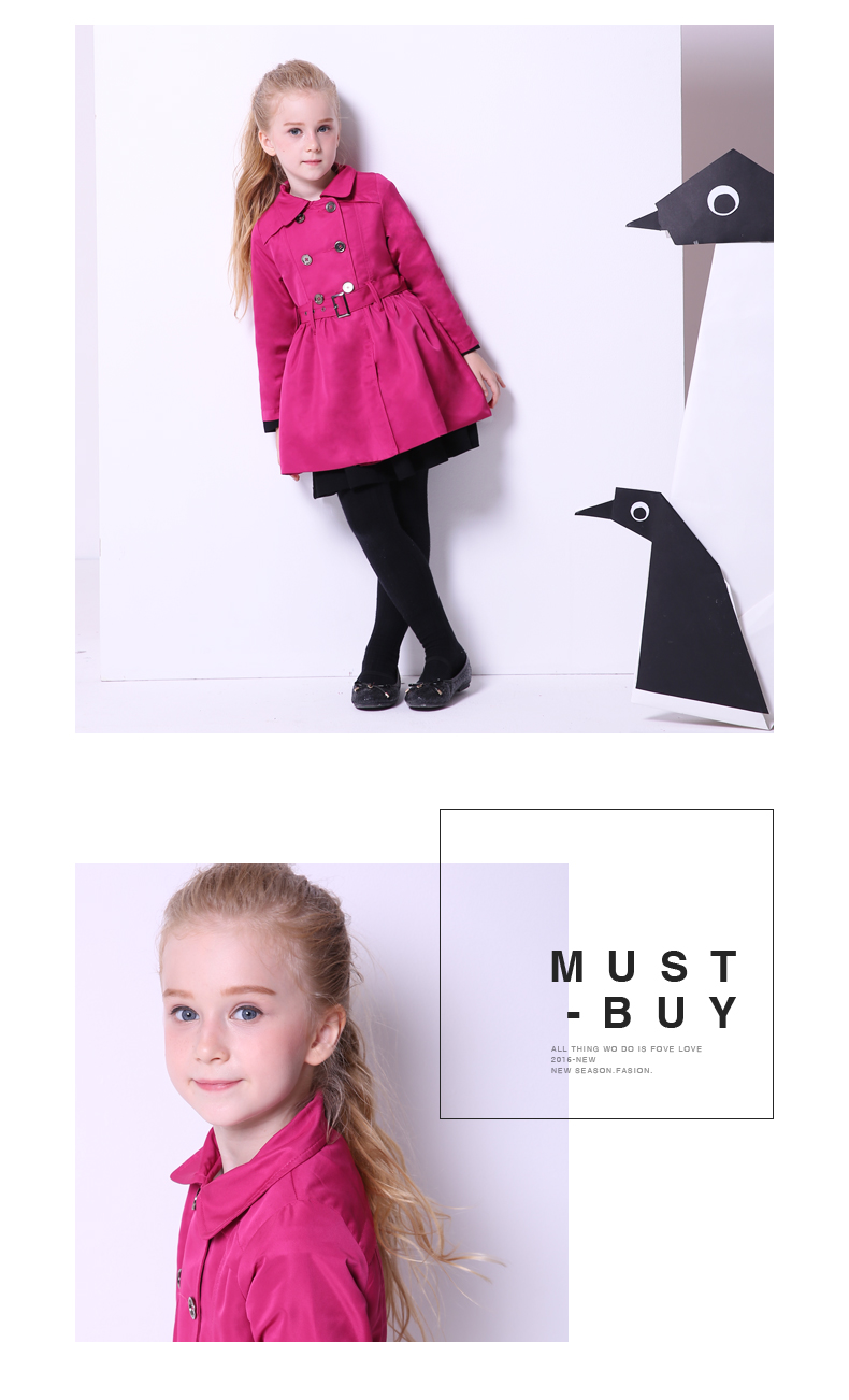 Manteau pour fille MIQIDIDA - Ref 2162969 Image 17