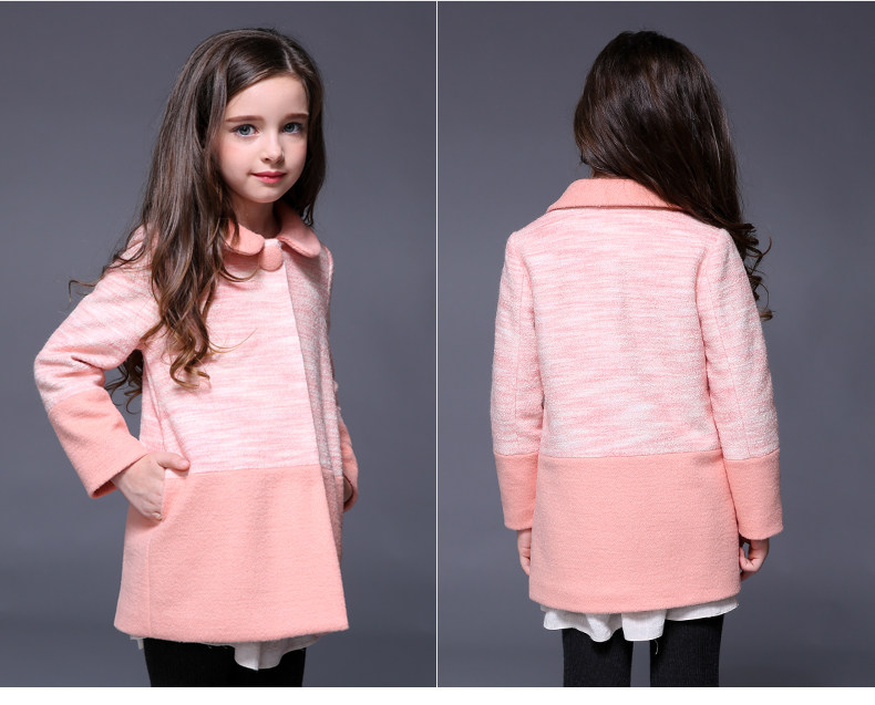 Manteau pour fille MIQIDIDA en mélange - Ref 2162318 Image 111