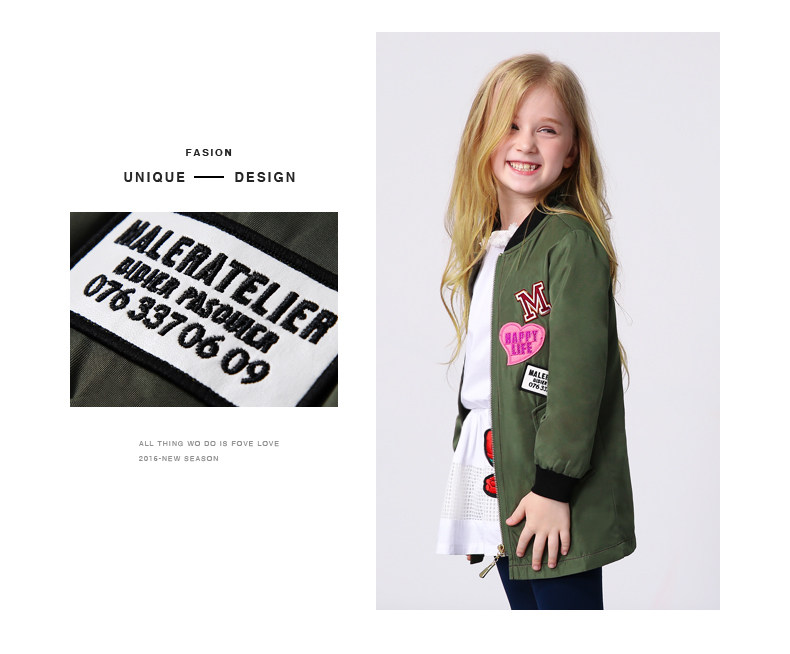 Veste pour fille MIQIDIDA - Ref 2160062 Image 20