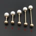 Thời trang hai đầu ngọc trai pin pin trâm đa dạng đơn giản linh hoạt chống đi áo len cardigan khăn choàng phụ kiện khóa