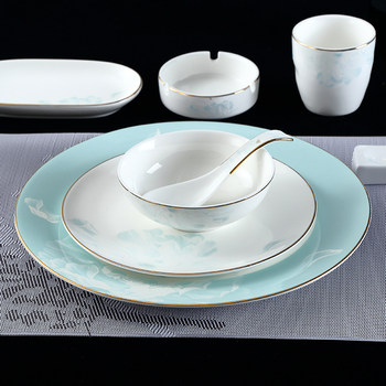 Hotel and restaurant tableware, chinese style bowl and dish set