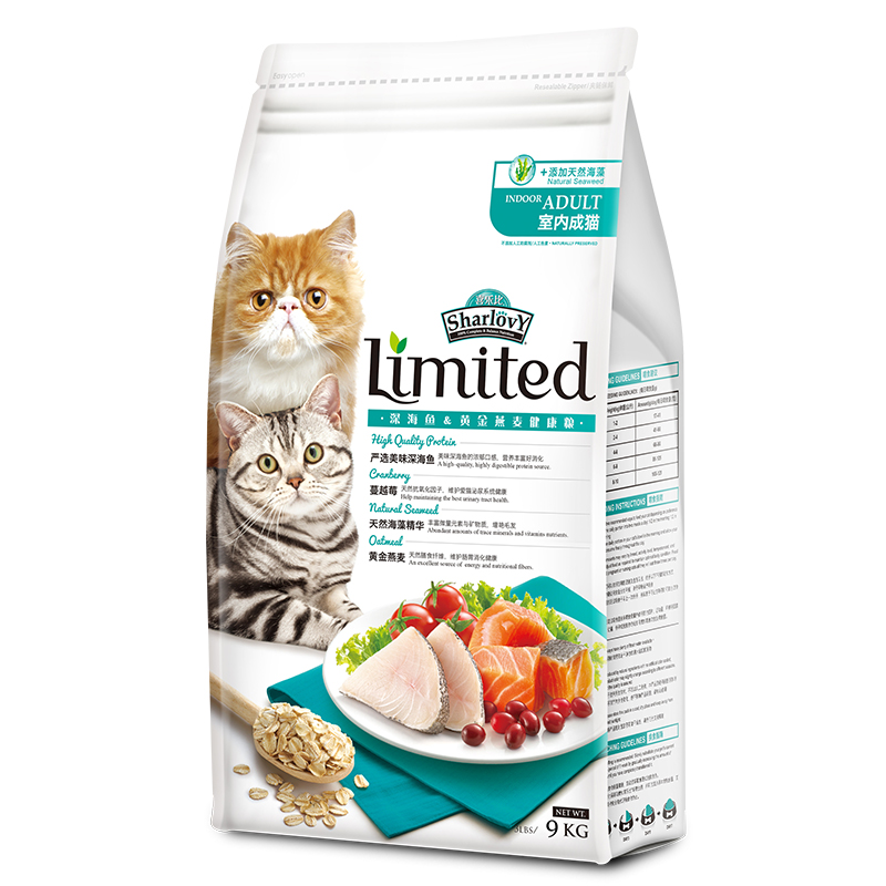 Joy Ratio Cat Food Pet Universal Gold Oat Indoor For Cat Food English Short Home Cat Cat Food 9kg