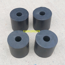 Outer diameter 220 height 220 inner diameter 50 straight column natural rubber pier spring black shock absorber cushion mat