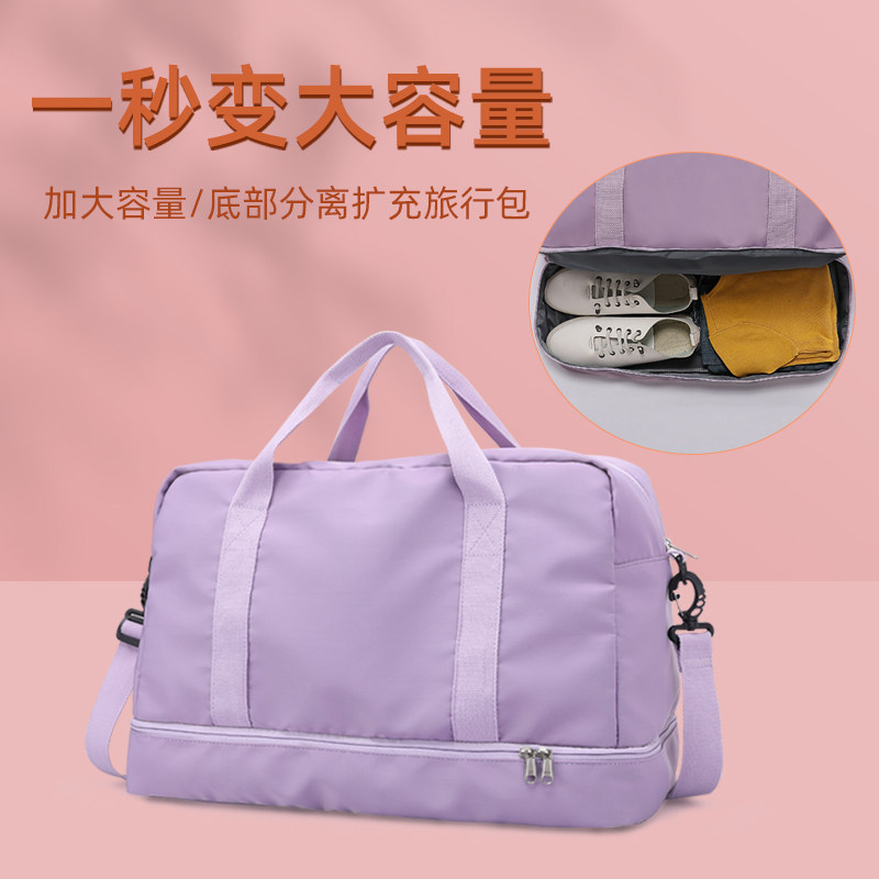 Short travel bag multifunction luggage bag Hand large capacity Light travel with bag Inclined Satchel Bag to be produced