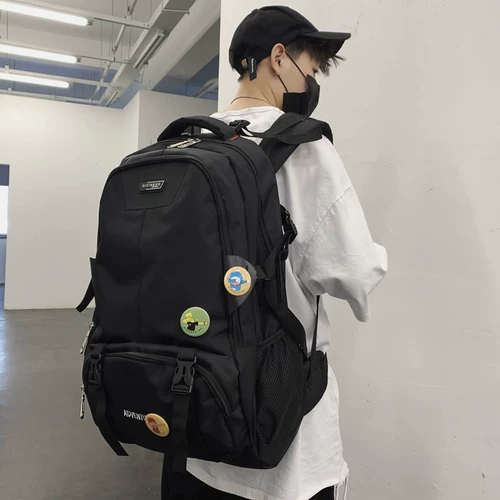 Вместительный и большой рюкзак для путешествий подходит для мужчин и женщин, модный трендовый ранец, подходит для подростков, подходит для студента