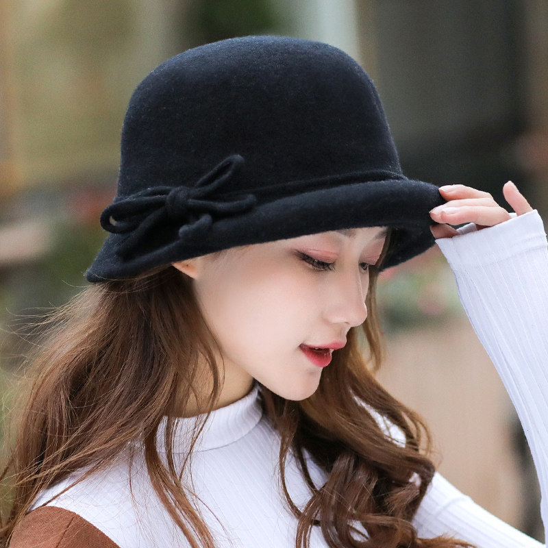 Chapeau pour femme en Melange de laine - Ref 3234059 Image 4