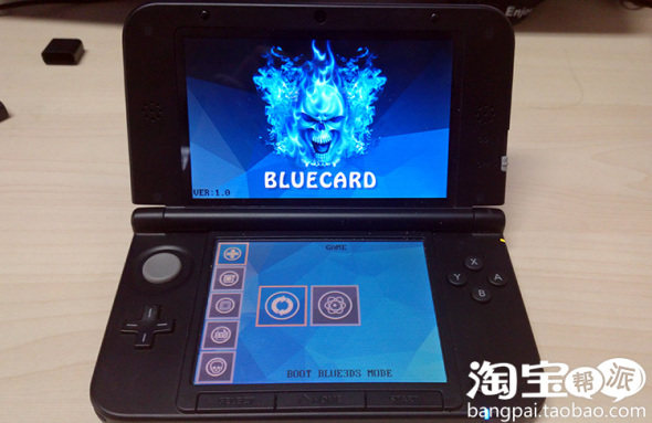 3DS全系列主机用GW/BLUE烧录卡破解图文教程 wbr红蓝卡破解实战教程