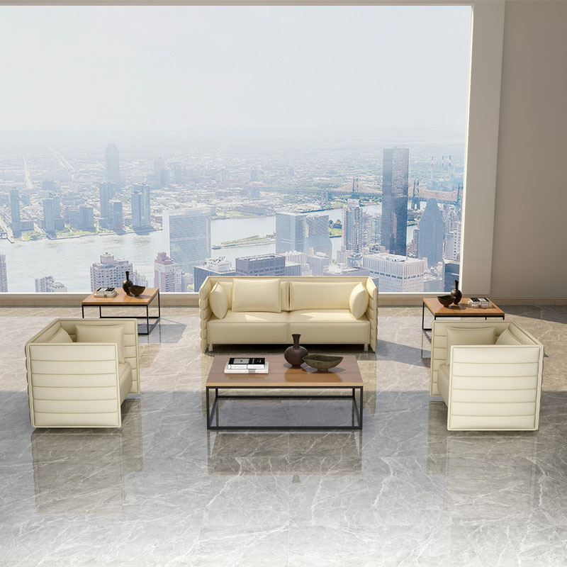 Office sofa Simply modern Nordic fashion wear resistant Xippi Sofa Tea Couple Couple