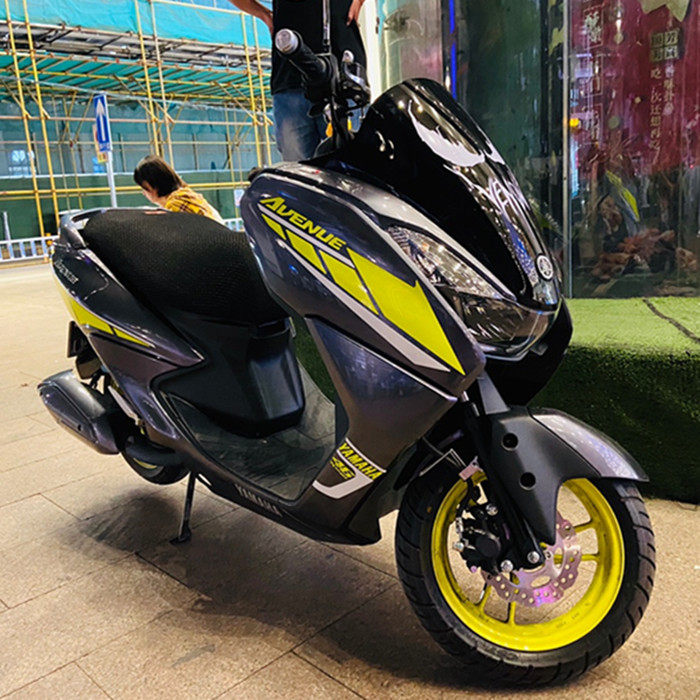 YAMAHA mountain leaf cruising eagle 125 locomotive retrofit sticker personality full car stickler for anti-rubbing and sticking film