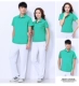 Jinguan 19 mới áo thun cotton quần nam và nữ cỡ lớn nửa tay áo Jiamusi nhóm nhảy vuông mua đồ thể thao - Thể thao sau