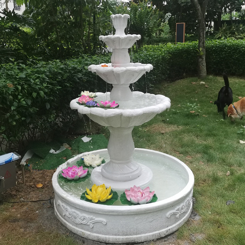 European-Style Courtyard Landscape Fountain with Multi-Layered Water Flow, Wedding Decoration, Balcony Garden, Popular on Social Media, Wishing Pool Ornament European-Style Courtyard Landscape Fountain with Multi-Layered Water Flow, Wedding Decoration, Balcony Garden, Popular on Social Media, Wishing Pool Ornament