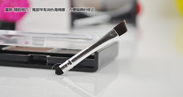 Bột kẻ mày Niangjia Hiệu quả gấp đôi lông mày bút chì Lông mày có thể làm bóng mắt khả năng sửa chữa Đen nhuộm kem lông mày trang điểm không thấm nước và mồ hôi innisfree chì kẻ mày