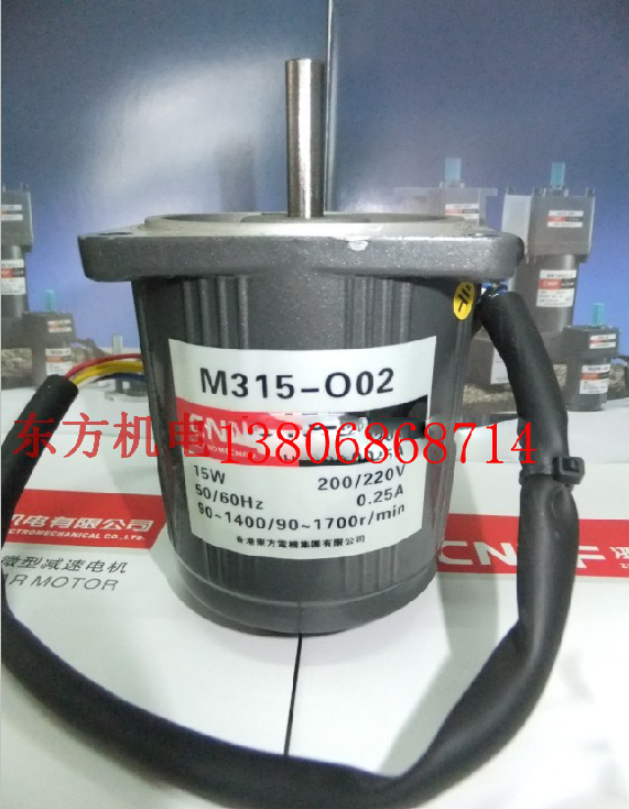 15w220v throttling motor high speed secondary optical axis M315 -002 mise-less AC induction constant speed 3IK15A-C