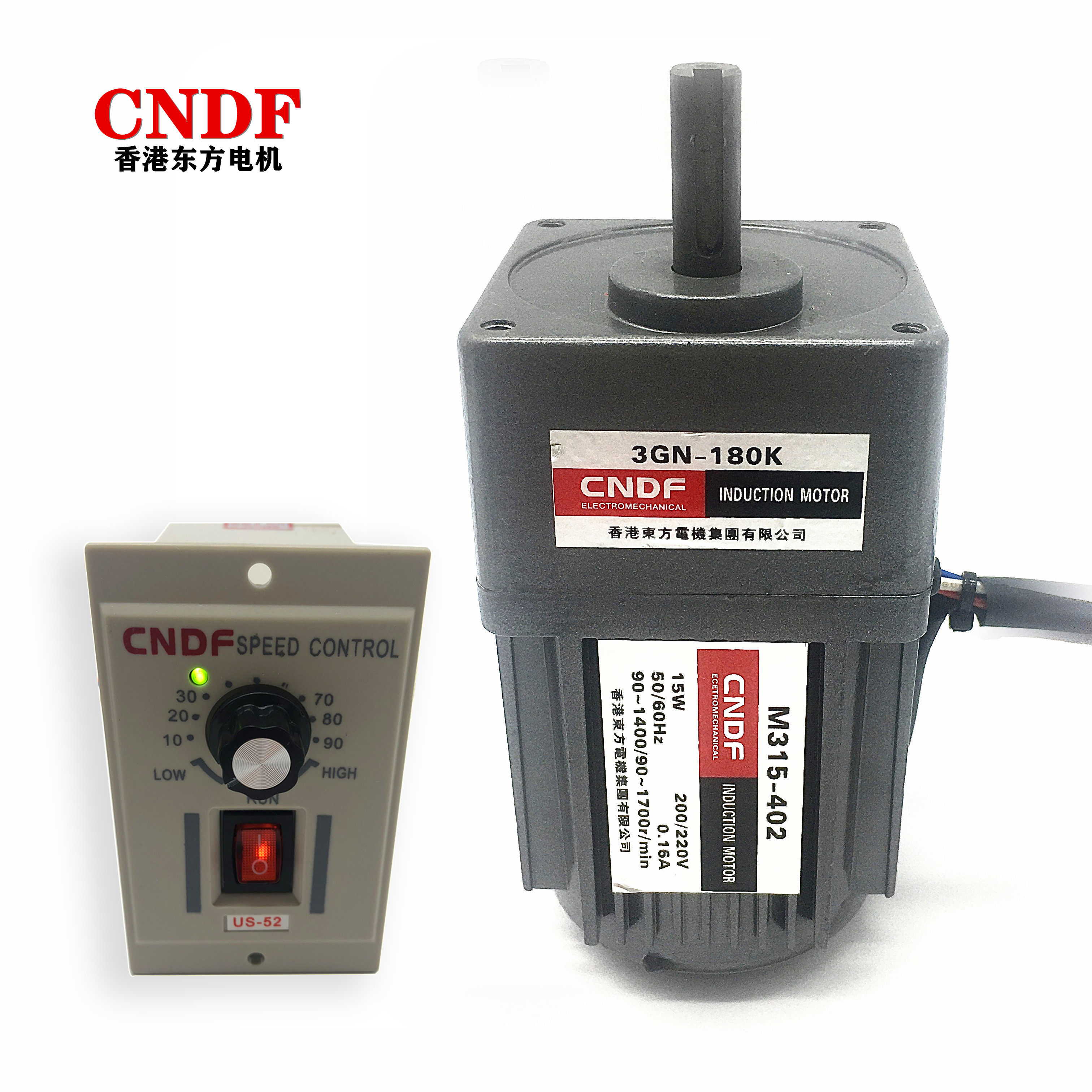 Hong Kong Oriental Throttle 15w Motor M315 -402 decelerated 3gn-30kCNDF AC 220v Micro small motors
