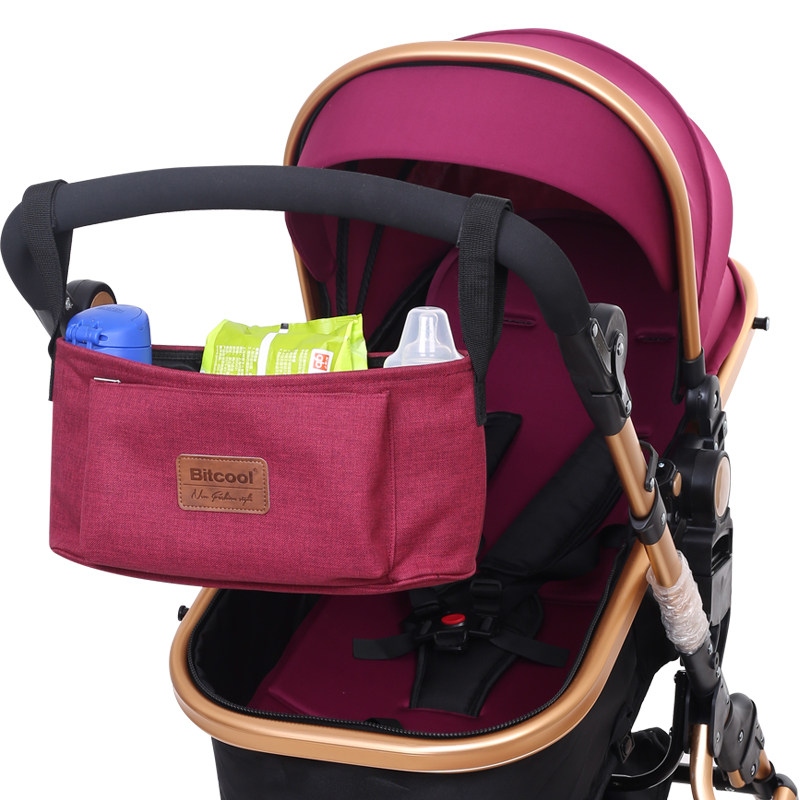 Baby Umbrella Car Bag Cart Hanging Pocket Baby Car Set Bag Baby Carrier Cashier Bag Electric Car Hanging Bag Mommy Bag