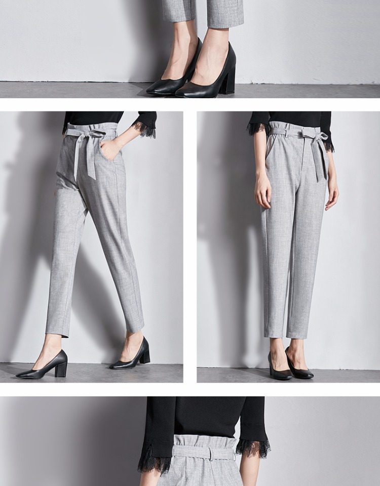 [99 nhân dân tệ mới] Quần legging thông thường của Vatican Quần nữ chân Hàn Quốc 2018 xuân mới eo cao Quần short bút chì quần thu đông nữ