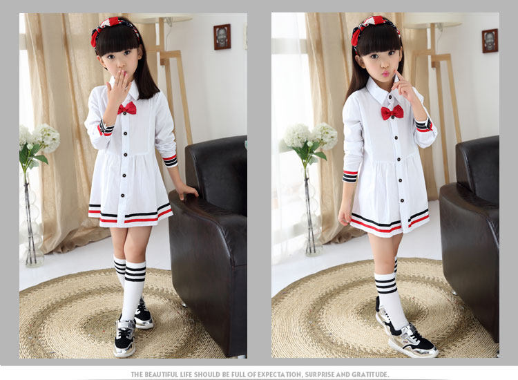 Chemise fille à manche longue - Ref 2085034 Image 34